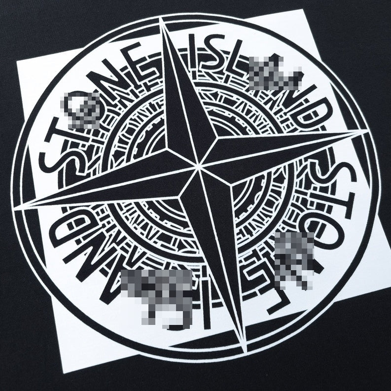 ST0NE lSLAND Pure Cotton T-Shirt #17
