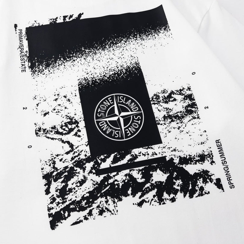 ST0NE lSLAND Pure Cotton T-Shirt #18