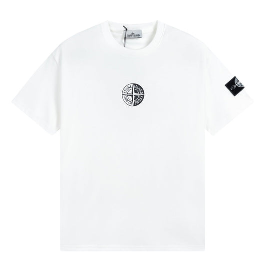 ST0NE lSLAND Pure Cotton T-Shirt #8