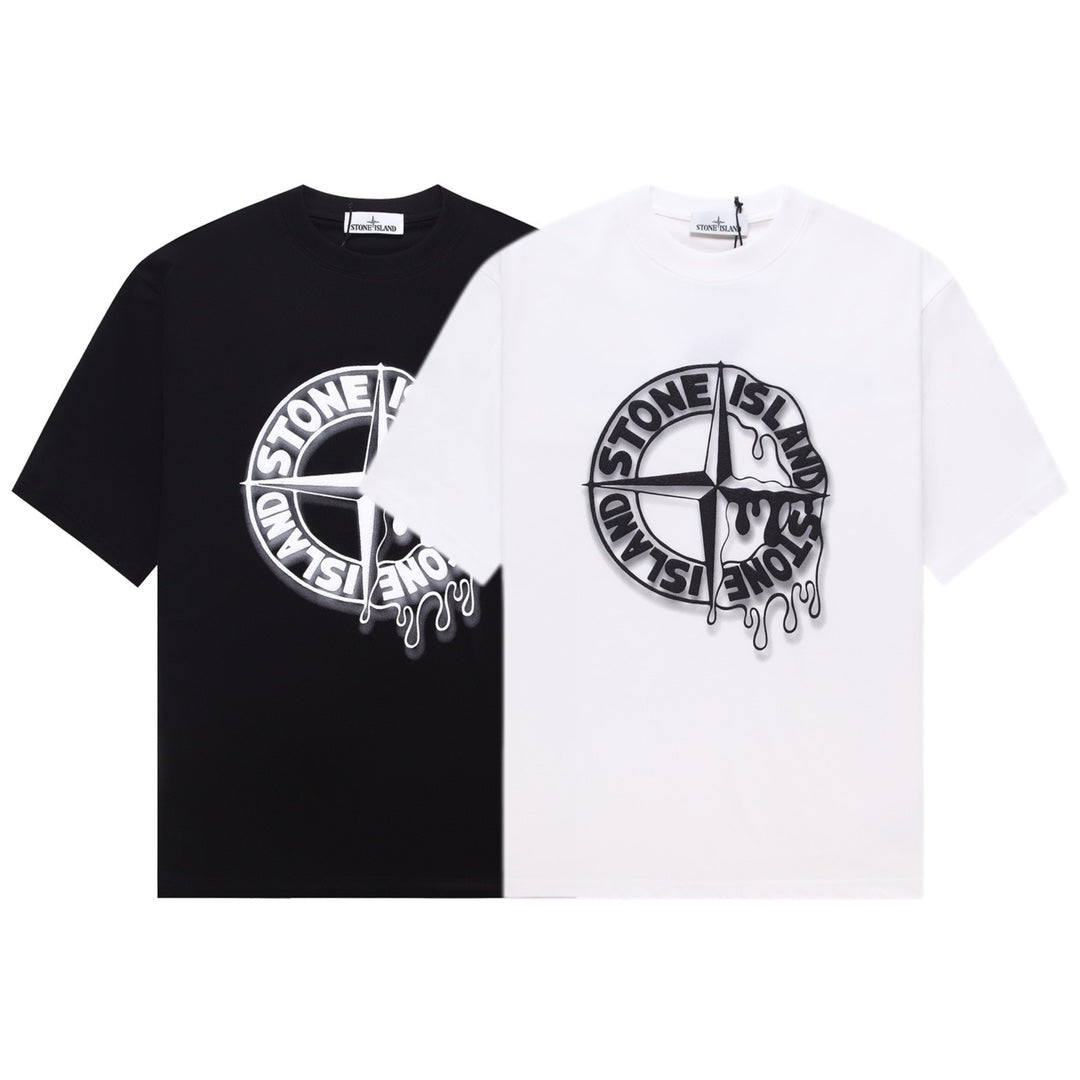 ST0NE lSLAND Pure Cotton T-Shirt #45
