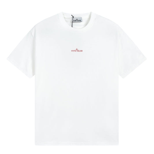 ST0NE lSLAND Pure Cotton T-Shirt #37