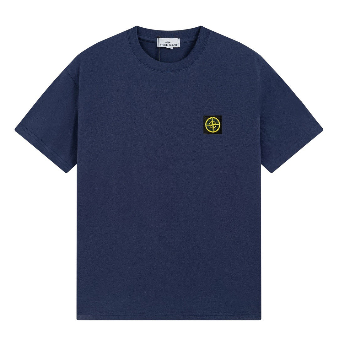 ST0NE lSLAND Pure Cotton T-Shirt #44