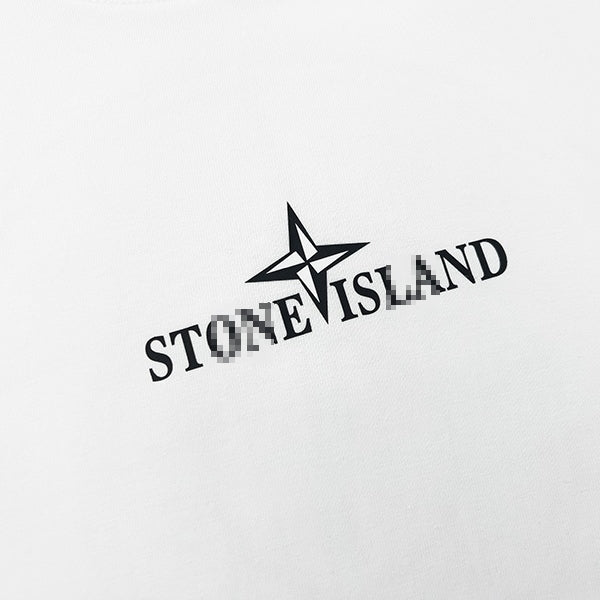 ST0NE lSLAND Pure Cotton T-Shirt #43