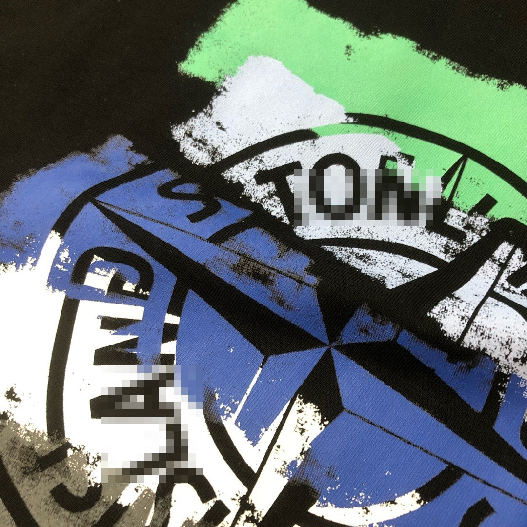 ST0NE lSLAND Pure Cotton T-Shirt #49