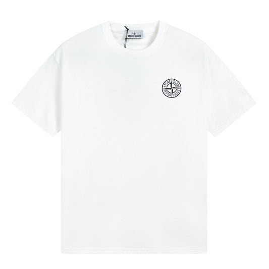 ST0NE lSLAND Pure Cotton T-Shirt #32