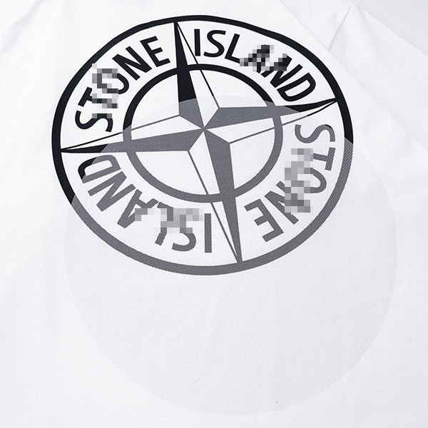 ST0NE lSLAND Pure Cotton T-Shirt #33