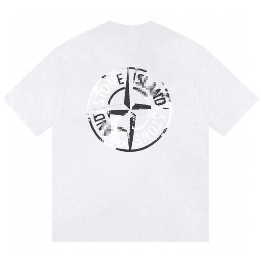 ST0NE lSLAND Pure Cotton T-Shirt #1