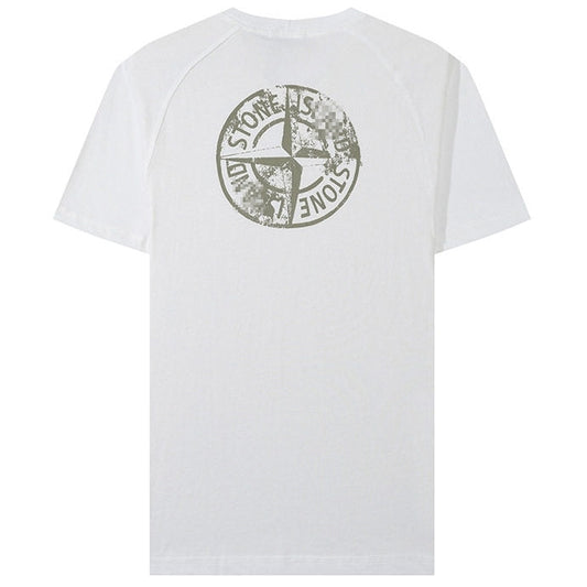 ST0NE lSLAND Pure Cotton T-Shirt #6