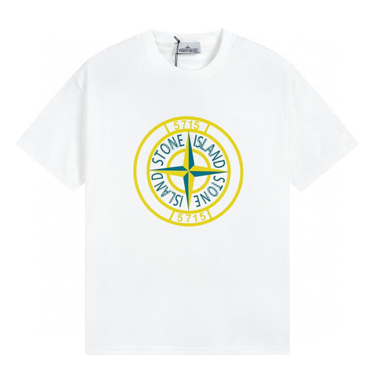 ST0NE lSLAND Pure Cotton T-Shirt #21
